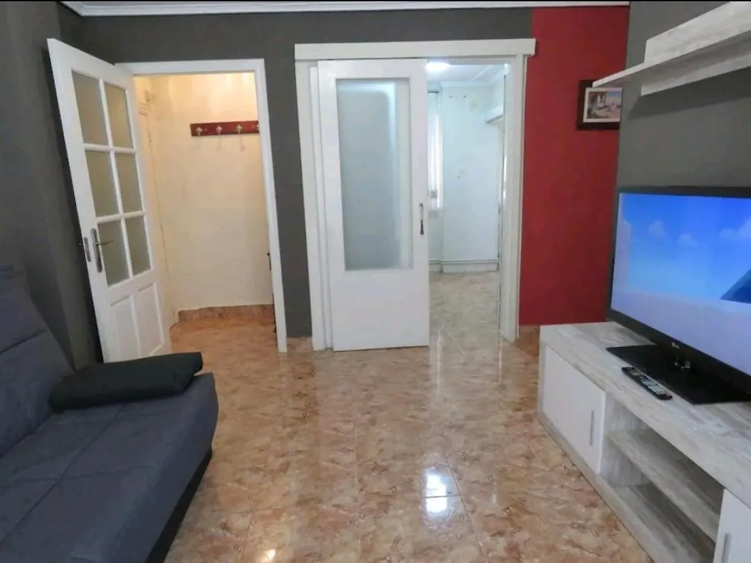 Apartament Bilbao, 3 Hab, 5 Camas, Wifi, Metro, Aparcamiento Gratis,